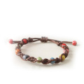 réglable personnalisé artisanat noeuds corde hommes femmes bracelet coloré bijoux, tissage bracelet femmes hommes enfants cadeau pour amoureux